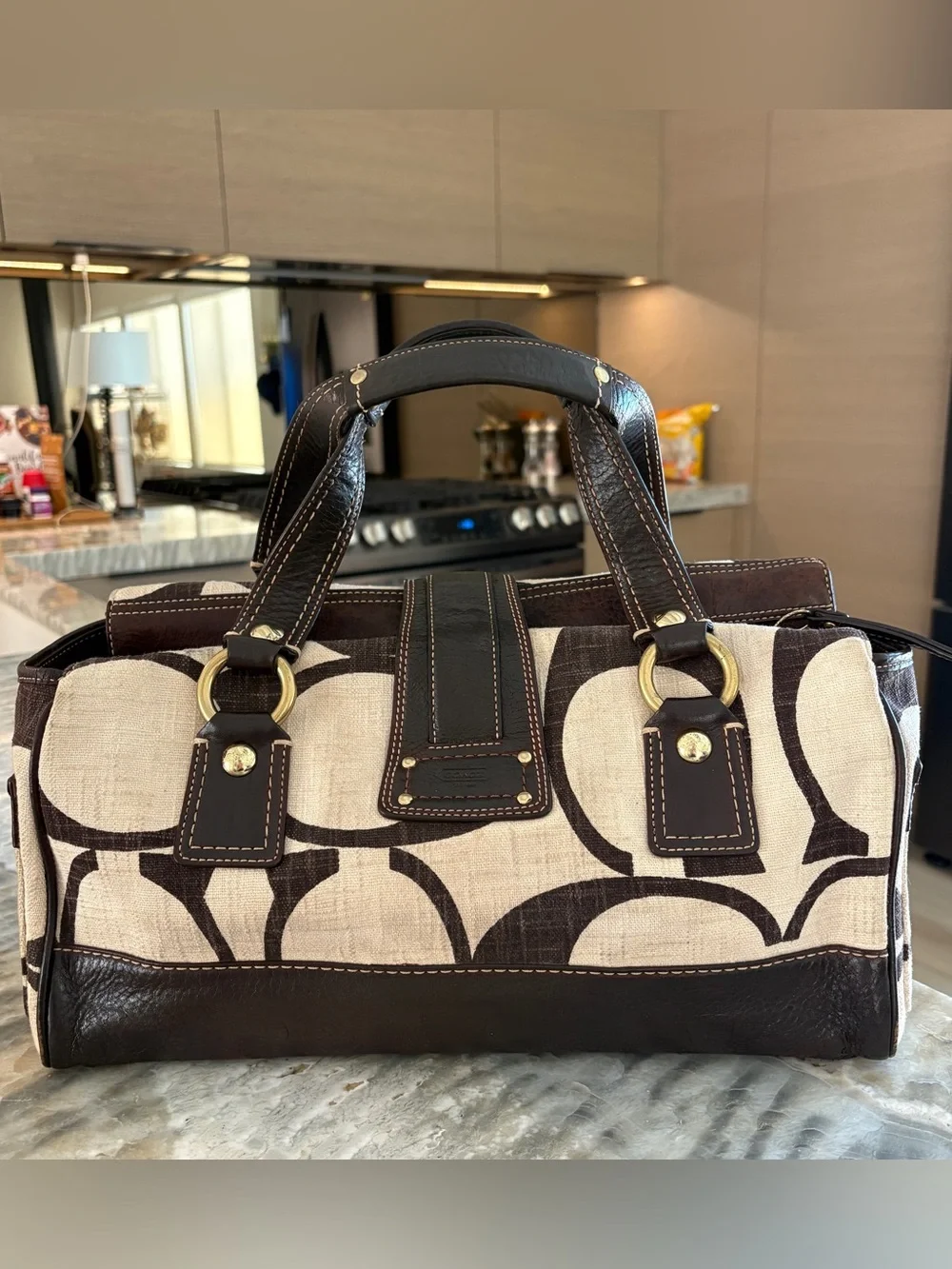 Rare Vintage Coach Legacy Mandy Satchel – Style 10827